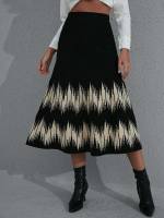   Midi Women Sweater Skirts 912