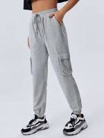 Plain  Women Sweatpants 469