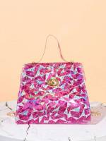  Glitter Hot Pink Bags 227