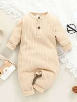 Long  Plain Baby Jumpsuits 2513