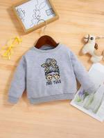  Regular Long Sleeve Regular Fit Baby Sweatshirts 2546