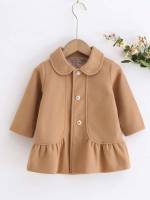 Peter Pan Collar Long Regular Fit Baby Clothing 4049