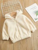 Hooded Khaki Regular Baby Clothing 9003