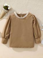  Round Neck Long Sleeve Baby  Mom 4235