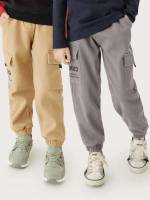  Khaki Long Regular Fit Boys Clothing 3592