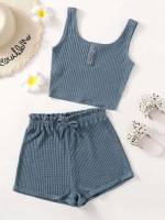  Regular Fit Sleeveless Girls Clothing 5255