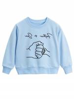 Casual Khaki Regular Regular Fit Toddler Boy Sweatshirts 915