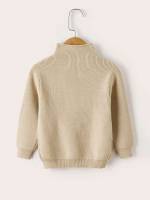  Regular Regular Fit Khaki Toddler Boys Knitwear 266