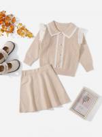 Plain  Regular Fit Kids Clothing 3166