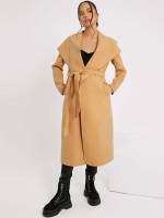  Waterfall Long Sleeve Midi Maternity Coats  Jackets 5732