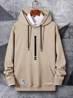 Casual Hooded Regular Long Sleeve Men Hoodies  Sweatshirts 3