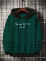 Regular Casual Drawstring Men Hoodies  Sweatshirts 4