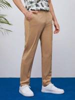  Regular Fit Khaki Long Men Suits  Separates 276