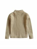  Casual Khaki Toddler Boy Sweaters 4718