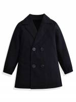  Lapel Casual Regular Fit Toddler Boy Trench Coats 6843