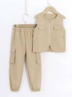  Plain Khaki Toddler Boys Clothing 4485