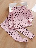  Long Sleeve Ruffle Casual Kids Clothing 7409