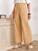  Long Loose Knot Women Pants 378