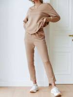  Khaki Women Co-ords 959