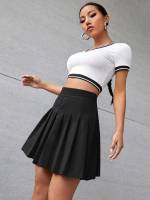  Short Pleated Women Skirts 1058