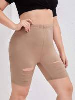 Plain Sporty  Plus Size Leggings 914