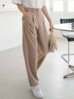  Regular Fit Long Women Suit Pants 4536