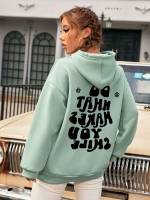  Hooded Long Sleeve Women Sweatshirts 934