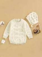  Button Regular Fit Long Sleeve Baby Clothing 3951