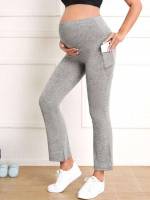 Light Grey Pocket Maternity 9633