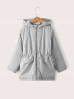  Hooded Light Grey Pocket Boys Clothing 486