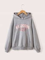 Butterfly Light Grey Casual Hooded Kids Clothing 761