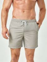  Drawstring  Men Swimwear 2620