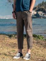 Plain Casual  Men Pants 131