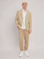 Regular Fit Regular Plain Men Suits  Separates 1079