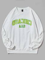  Casual Regular Men Sweatshirts 227