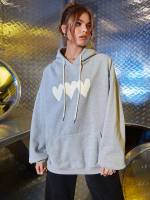  Hooded Casual Long Women Sweatshirts 887