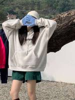 Oversized Regular Letter Women Sweatshirts 202