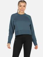Light Grey  Women Sports Sweatshirts 6977