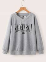  Long Sleeve Light Grey V neck Women Clothing 431