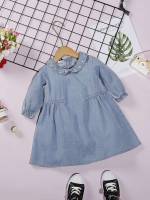 Long Sleeve  Light Wash Baby  Mom 7026