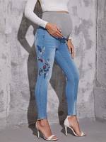   Light Wash Maternity Denim 8392