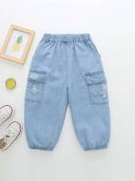  Light Wash Plain Toddler Boy Jeans 971