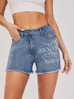  Regular Fit Women Denim Shorts 5173