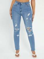  Skinny Ripped Women Jeans 227