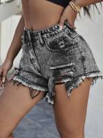 Fringe Regular Fit Women Denim 6976