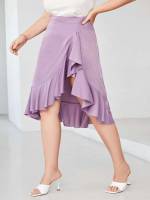  Asymmetrical Midi Regular Fit Women Plus Clothing 346