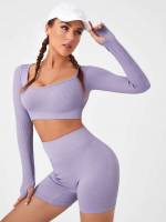  Lilac Purple Plain Sports 9701