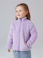  Regular Long Sleeve Stand Collar Toddler Girls Clothing 658