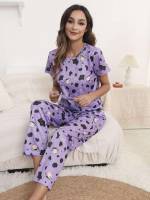   Cartoon Women Sleepwear 5209