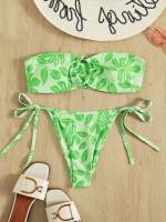  Bandeau Tropical Women Beachwear 828